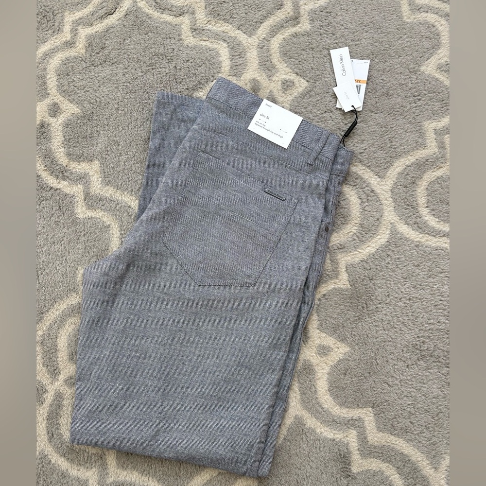 Men’s Calvin Klein Slim Fit Pants NWT